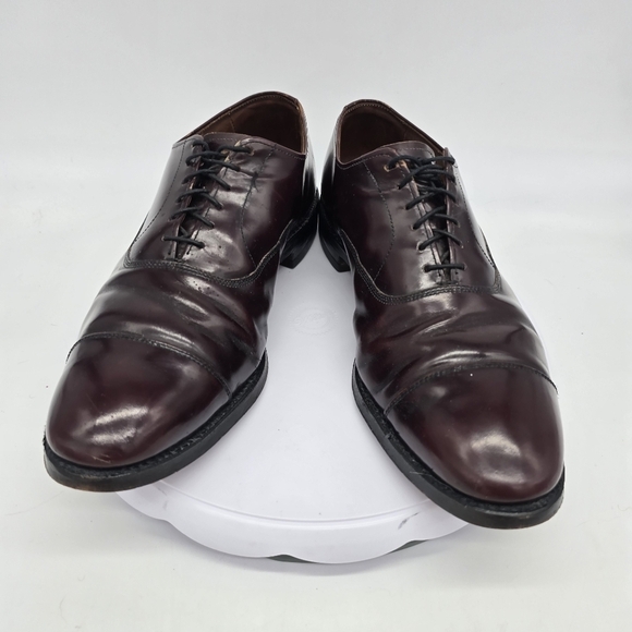 Allen Edmonds Shoes Men\'s 9.5 E Park Avenue Cap Toe Oxford Burgundy main image 6